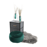 Taburet Kerem verde nou